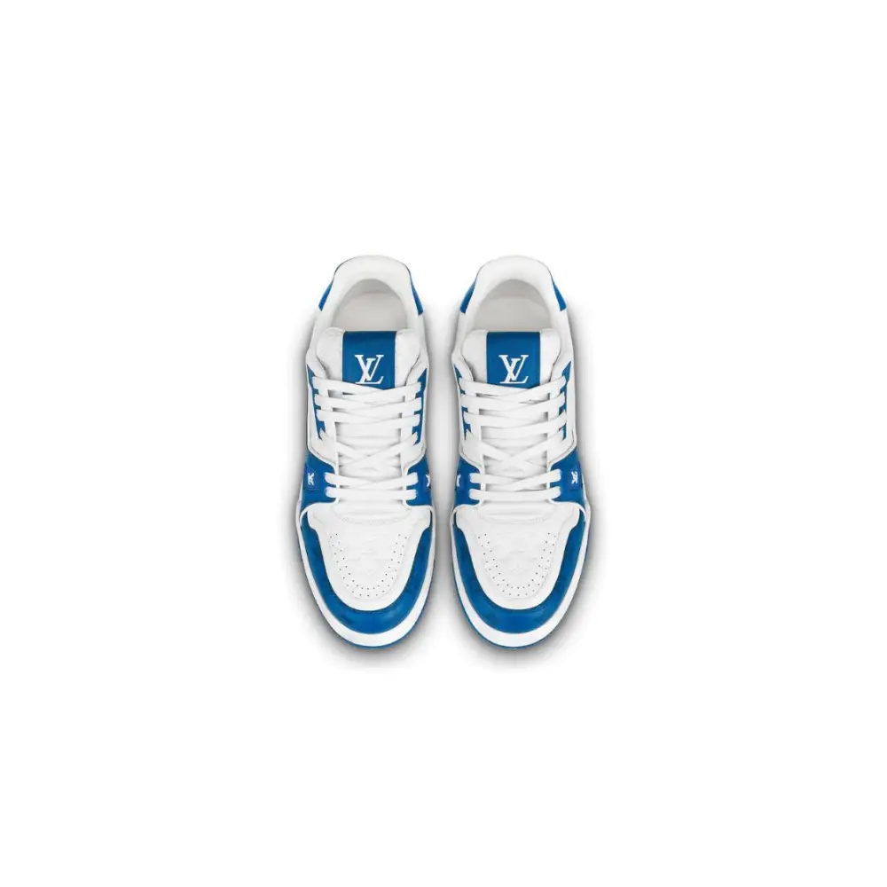 Louis Vuitton Trainer #54 Signature Blue White