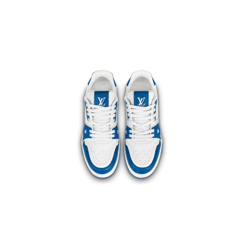 Louis Vuitton Trainer #54 Signature Blue White