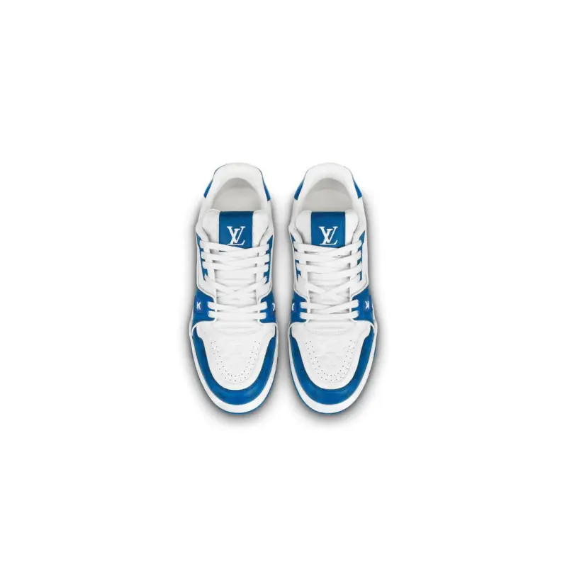 Louis Vuitton Trainer #54 Signature Blue White