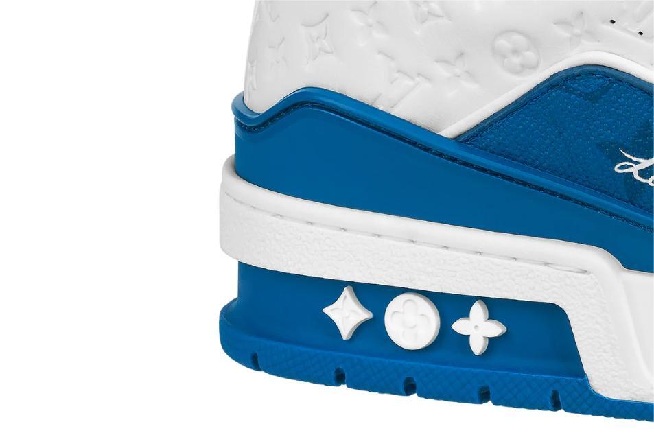 Louis Vuitton Trainer #54 Signature Blue White