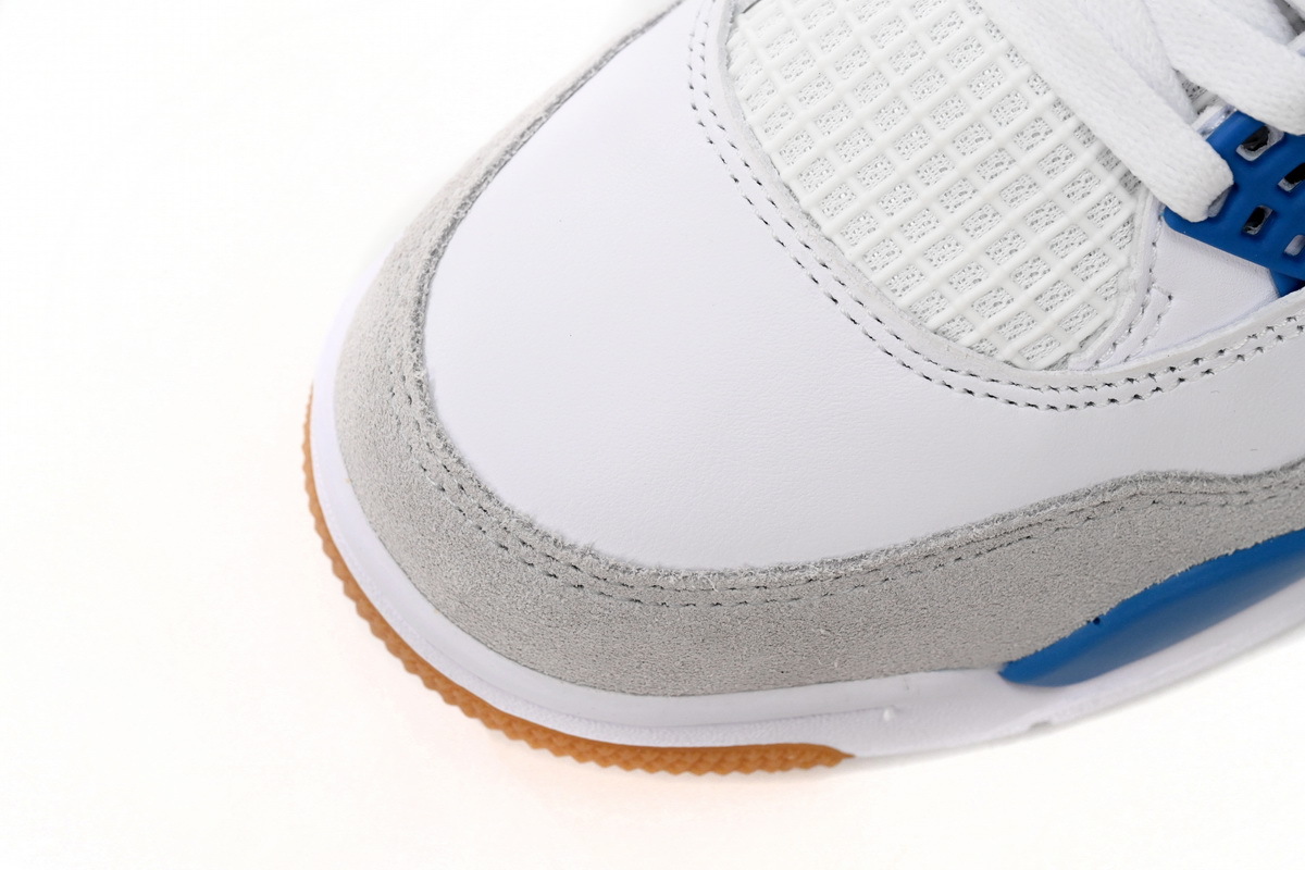 Nike SB x Air Jordan 4 White Blue
