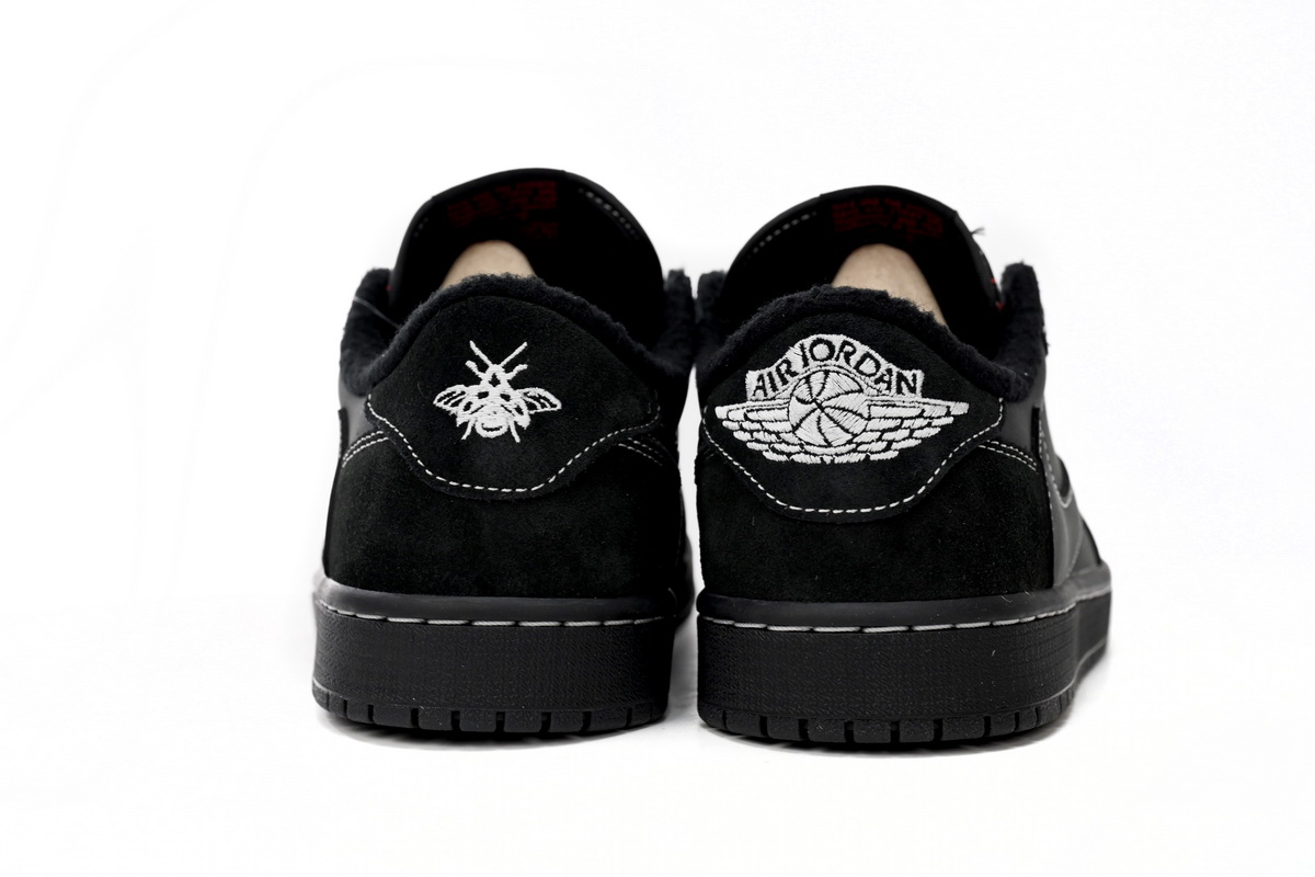 Travis Scott x Air Jordan 1 Low OG SP Black Phantom 