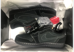 Jordan 1 Retro Low OG SP Travis Scott Black Phantom review Victoria Fanny