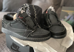 Jordan 1 Retro Low OG SP Travis Scott Black Phantom review Sampson Smedley