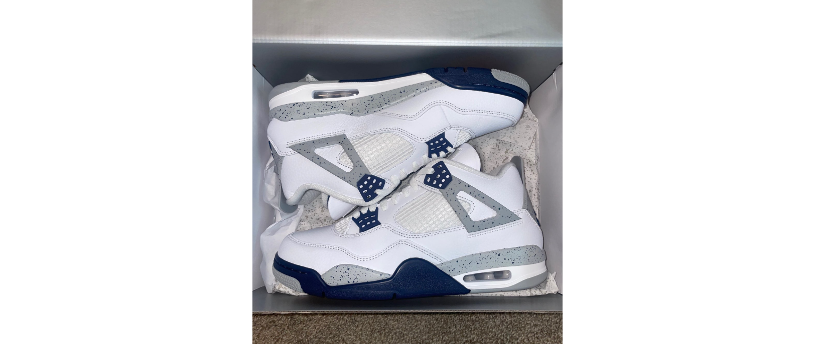 Jordan 4 Retro White Midnight Navy review Candice Cronin