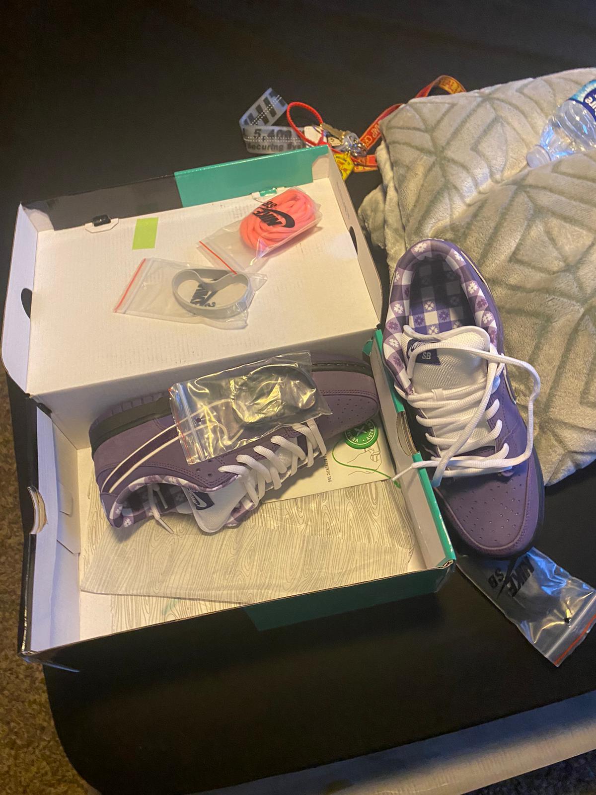 Nike SB Dunk Low Concepts Purple Lobster (Regular Box) review Mirabelle Raman