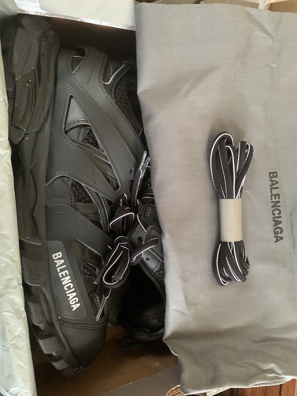 Balenciaga Track Black 555032 W1GB7 1000 with LED review Sam Louise