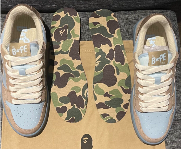 A Bathing Ape Court Sta Beige review Valerie Henry