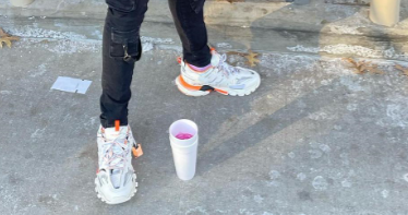 Balenciaga Track White Orange 542436 W1GB7 9059 with LED review Sherry Yule