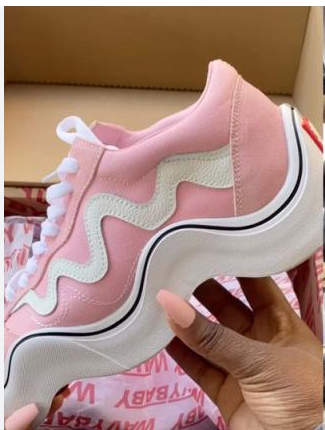 Tyga x MSCHF Wavy Baby Pink review Veromca Emily