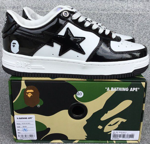 A Bathing Ape Bape Sta Low Black review Phil Eliot