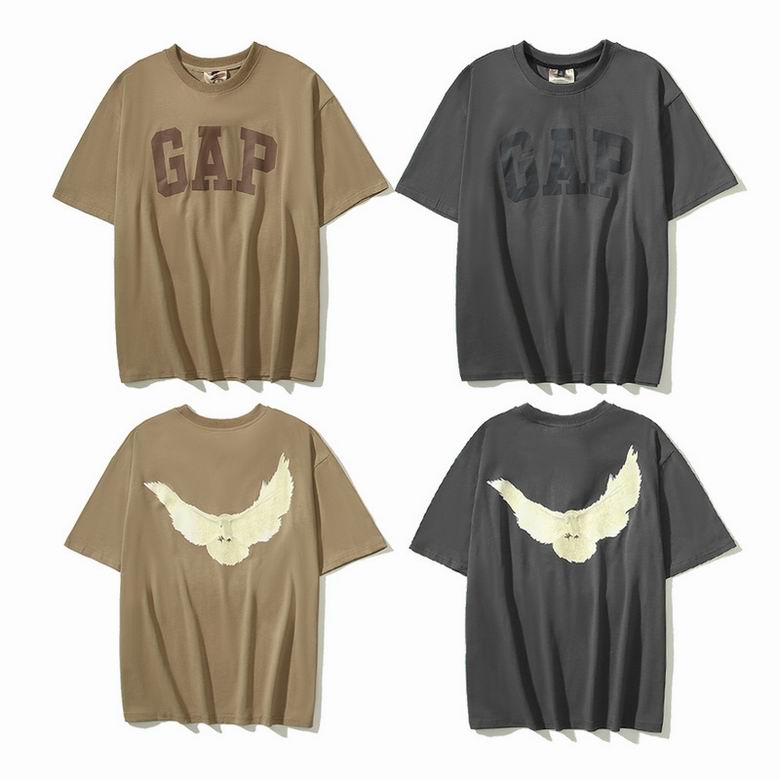 Zafa Wear Yeezy Gap Engineered by Balenciaga Dove 3/4 Sleeve T-shirt  2dtn01