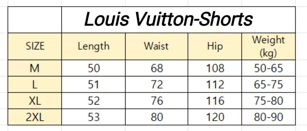 Zafa Wear Louis Vuitton Shorts XC-C12