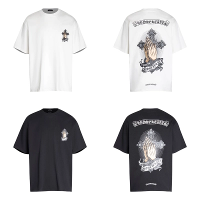 Zafa Wear Chrome Hearts T-shirt K6064 01