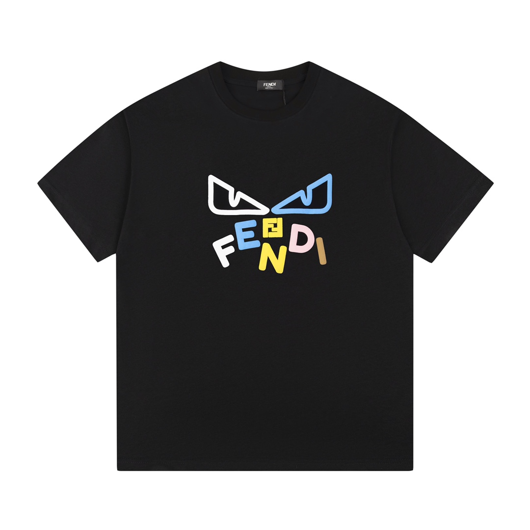 Fake Designer Fendi T shirt Best Site Fendi T shirt Sale Zafawear