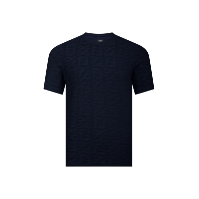 Zafa Wear Fendi Classic Embroidered Jacquard T-Shirt F125 01