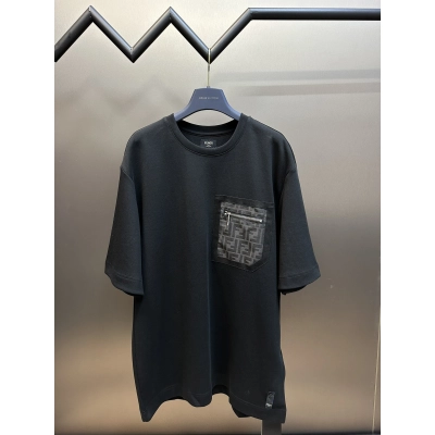Zafa Wear Fendi Pocket Zip T-Shirt F126 01