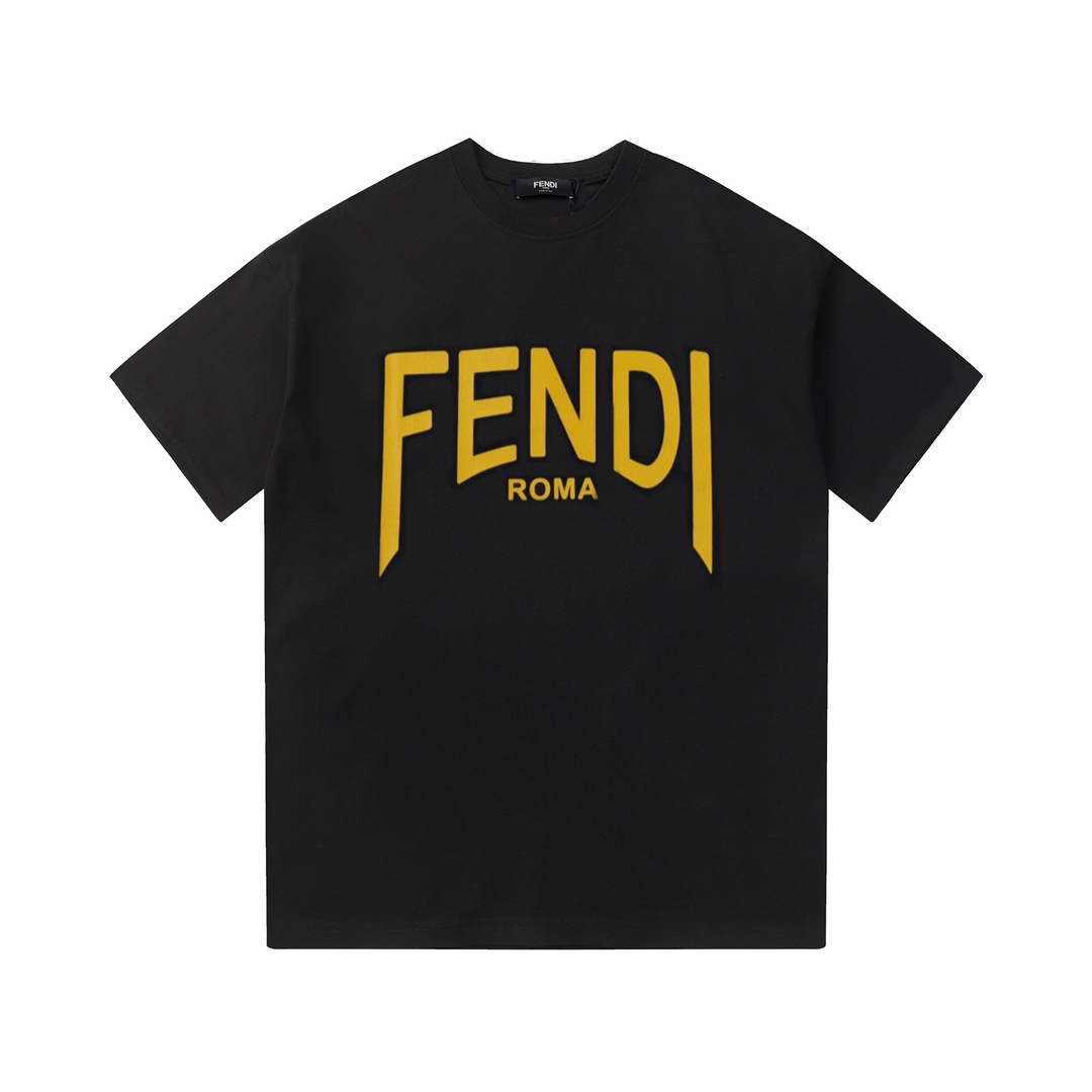 Fake Designer Fendi T shirt Best Site Fendi T shirt Sale Zafawear