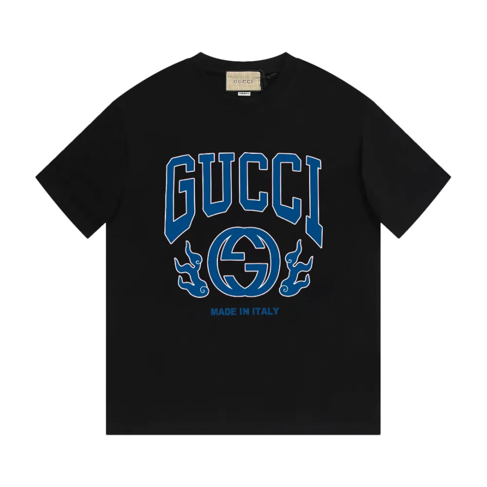 Zafa Wear Gucci Blue Logo T-Shirt 