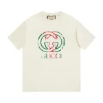 Zafa Wear Gucci Distress Red and Green Logo T-Shirt 