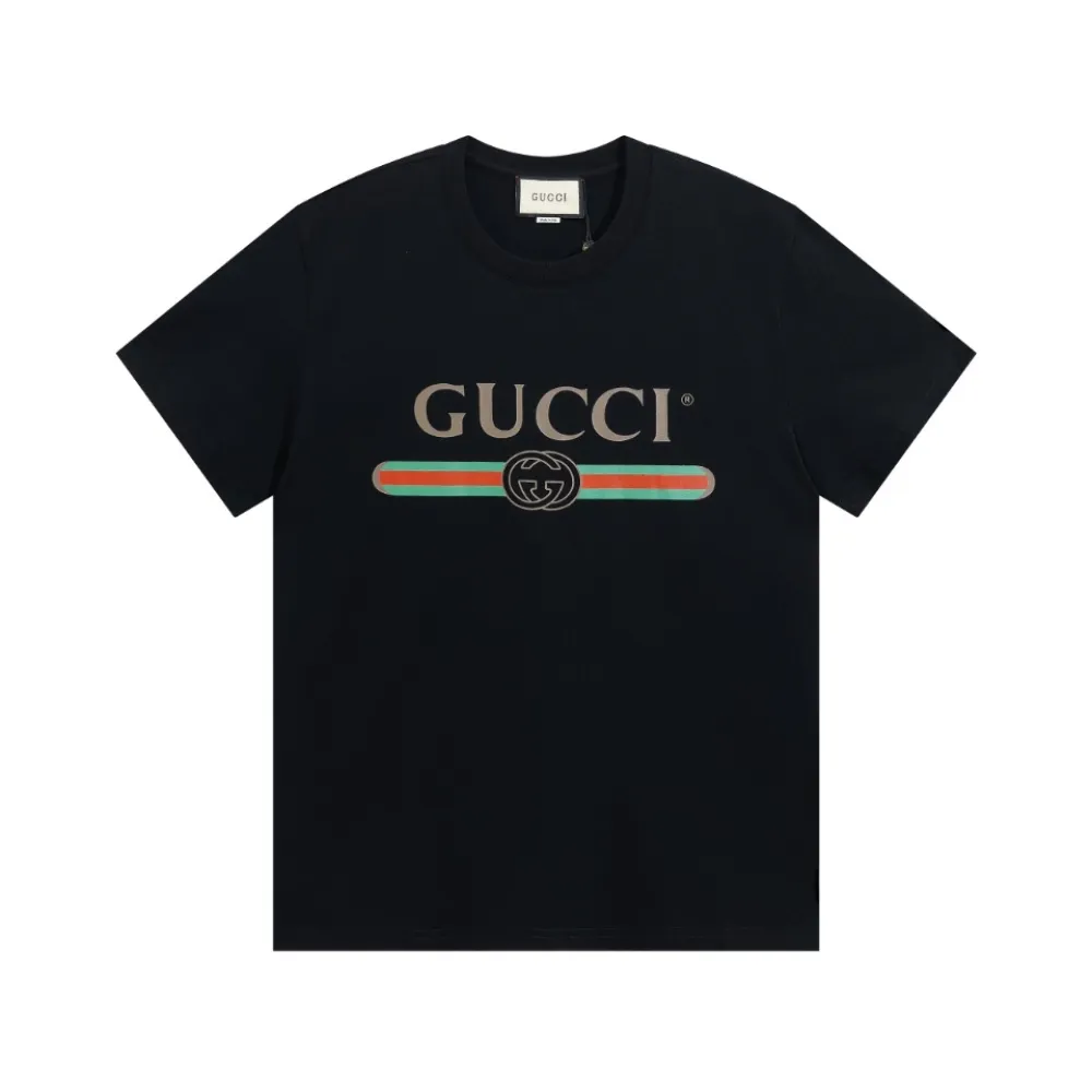 Zafa Wear Gucci Double G embroidery T-Shirt 