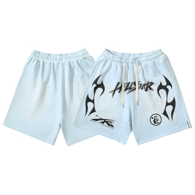 Hellstar Path to Paradise Shorts Light Blue 01