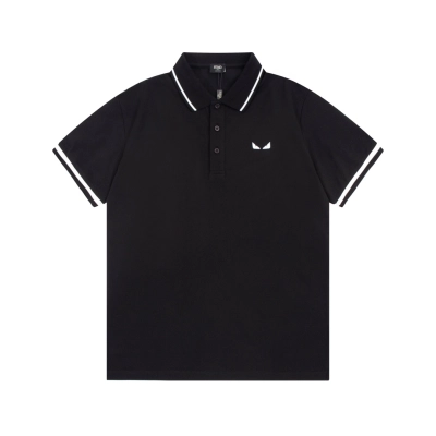 Zafa Wear Fendi Small Eyes LOGO Embroidered Polo Shirt F133 01