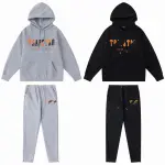 Zafa Wear Trapstar Chenille Decoded Hoodie Tracksuit pkt04