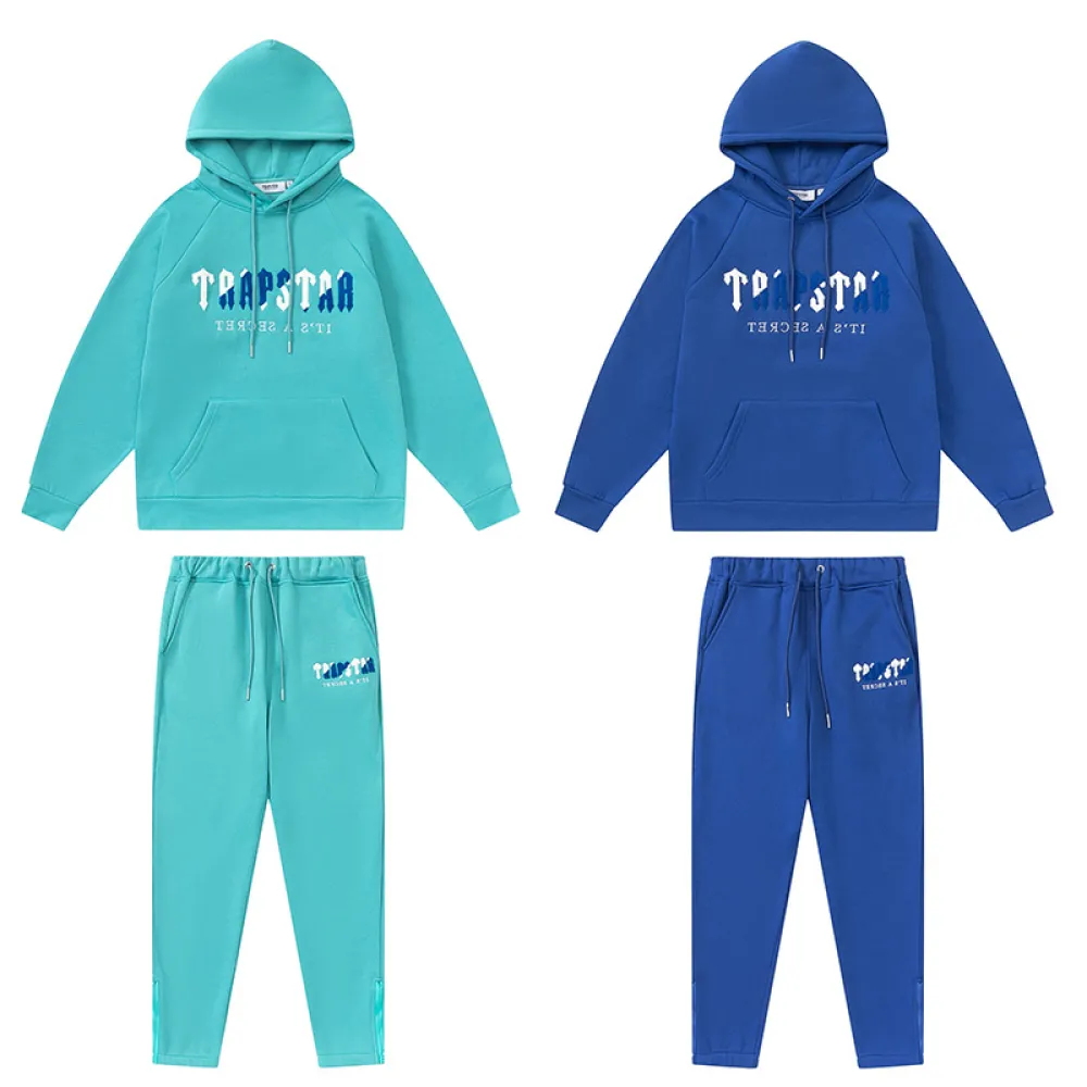 Zafa Wear Trapstar Chenille Decoded Hoodie Tracksuit pkt8830