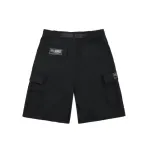 Zafa wear Corteiz Alcatraz Cargo Shorts in Triple Black