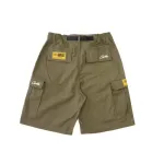 Zafa wear Corteiz Alcatraz Cargo Shorts Khaki Green