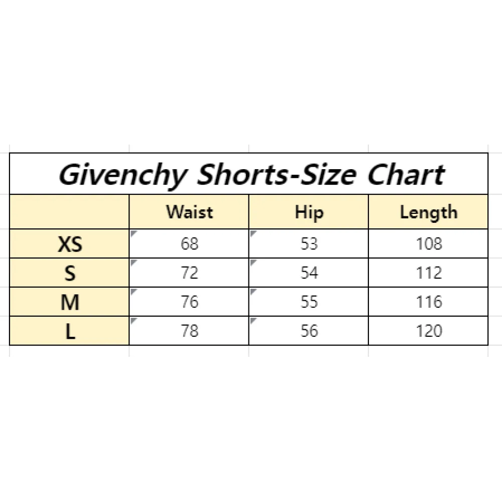 Zafa wear Givenchy Shorts Color Printing