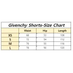 Zafa wear Givenchy Shorts Color Printing