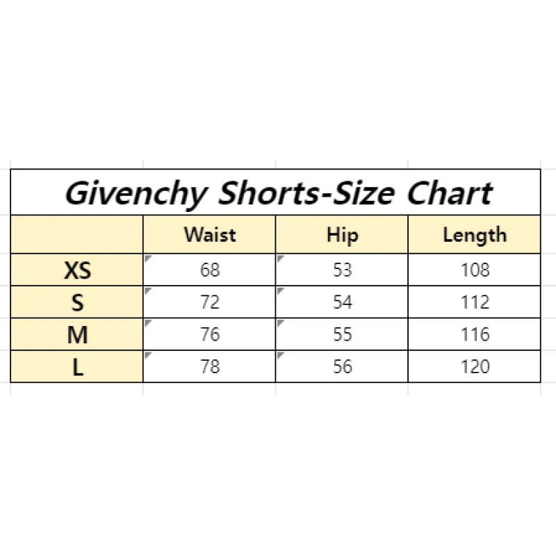 Zafa wear Givenchy Shorts Color Printing