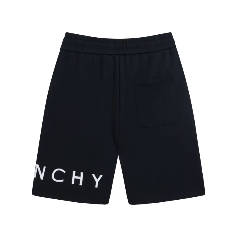 Zafa wear Givenchy Shorts Three-dimensional Embroidery LOGO