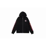 Top Quality Chrome Hearts Made In Hollywood Plus Cross Zip Up Hoodie 8962 