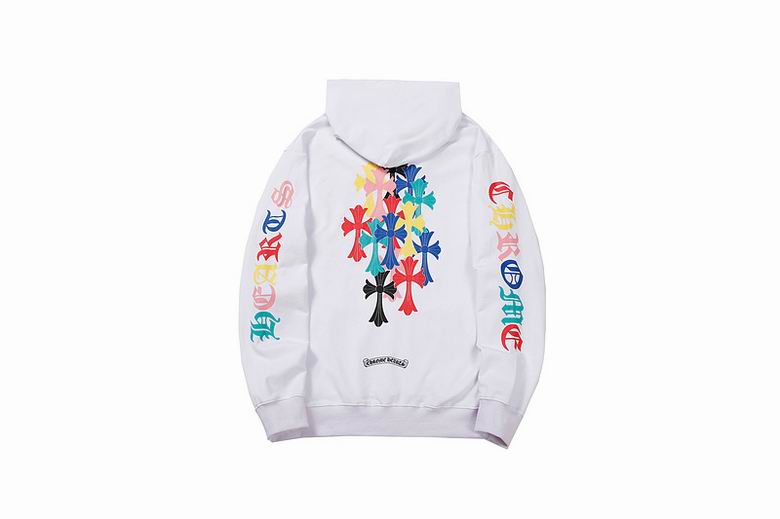 Top Quality Chrome Hearts Multi Color Cross Cemetery Hoodie 8839 