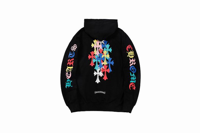 Top Quality Chrome Hearts Multi Color Cross Cemetery Hoodie 8839 