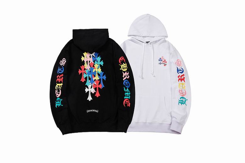 Top Quality Chrome Hearts Multi Color Cross Cemetery Hoodie 8839 