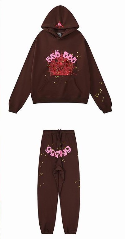 Zafa Wear Sp5der Brown Suit 6ht34_857766