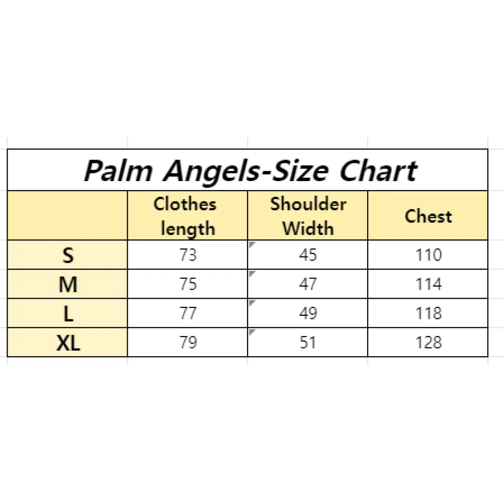 Zafa wear Palm Angels T-Shirt 2191