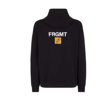 Zafa Wear  Fendi x FRGMT x Pokemon Sweatshirt Black 02