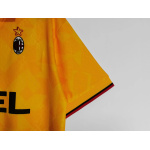 Serie A 1995/96 AC Milan Second Away Soccer Jersey