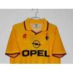 Serie A 1995/96 AC Milan Second Away Soccer Jersey