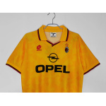 Serie A 1995/96 AC Milan Second Away Soccer Jersey