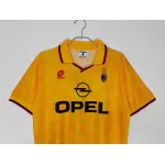 Serie A 1995/96 AC Milan Second Away Soccer Jersey