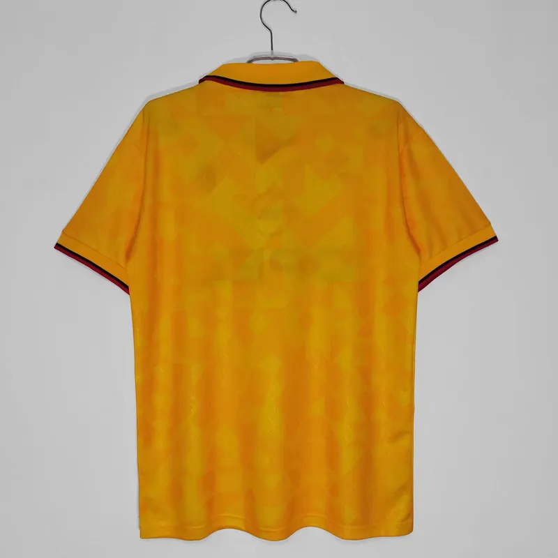 Serie A 1995/96 AC Milan Second Away Soccer Jersey