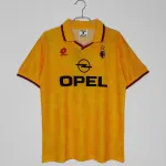 Serie A 1995/96 AC Milan Second Away Soccer Jersey