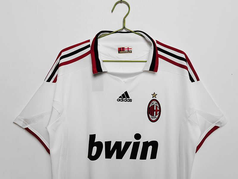 Serie A 2009/10 AC Milan Away Soccer Jersey