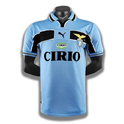 Serie A 1998/99 S.S.Lazio Home Soccer Jersey 01